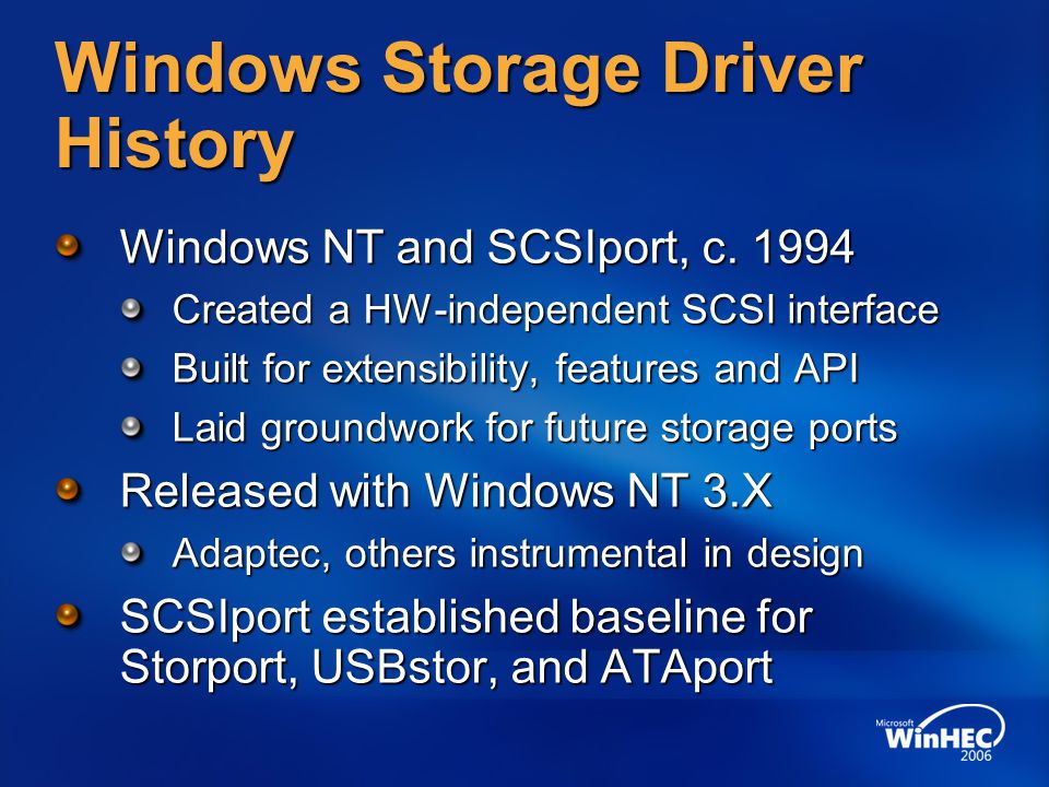 adaptec windows sata storport